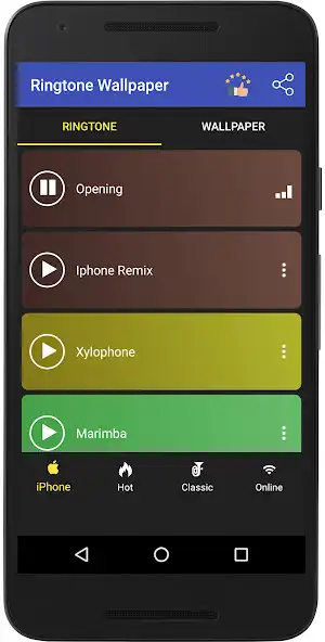 Play Ringtone for Iphone