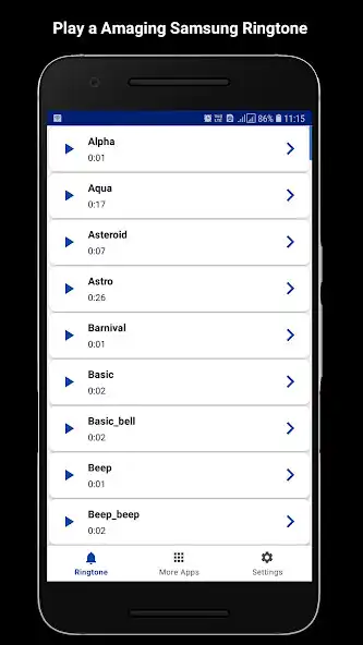 Play Ringtone for samsung Ringtone as an online game Ringtone for samsung Ringtone with UptoPlay
