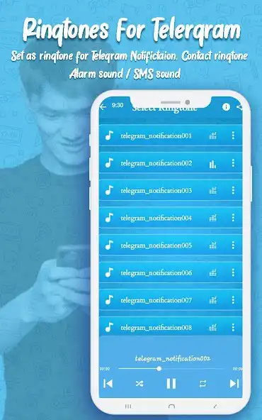 Play Ringtones for Telegram as an online game Ringtones for Telegram with UptoPlay