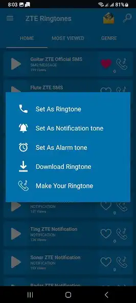 Play Ringtones for ZTE mobile phone as an online game Ringtones for ZTE mobile phone with UptoPlay