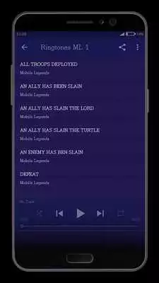 Play Ringtones Mobile Legends Mp3