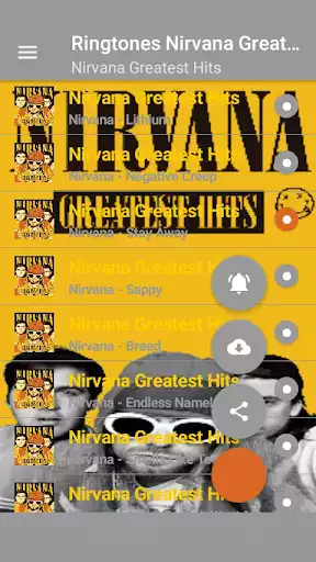 Play Ringtones Nirvana Greatest Hits as an online game Ringtones Nirvana Greatest Hits with UptoPlay