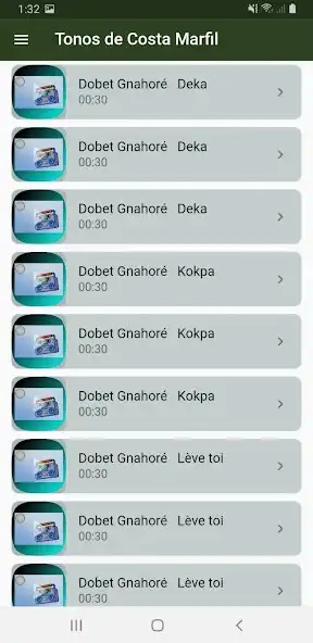 Play Ringtones of Ivory Coast as an online game Ringtones of Ivory Coast with UptoPlay