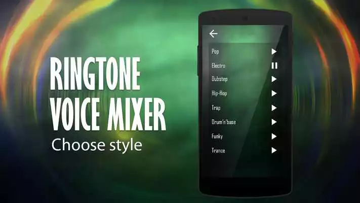 Play Ringtone voice name mixer