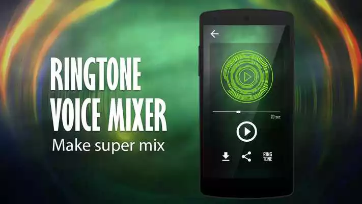 Play Ringtone voice name mixer