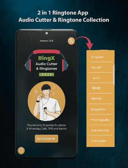 Play RingX Audio Cutter  Ringtones  and enjoy RingX Audio Cutter  Ringtones with UptoPlay