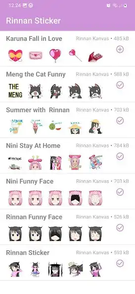 Play Rinnan WAStickers as an online game Rinnan WAStickers with UptoPlay
