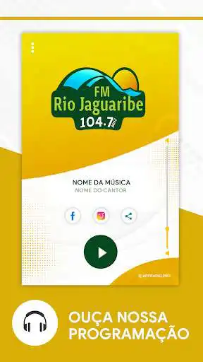 Play Rio Jaguaribe FM 104.7  and enjoy Rio Jaguaribe FM 104.7 with UptoPlay