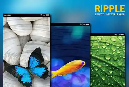 Play Ripple effect live wallpaper  and enjoy Ripple effect live wallpaper with UptoPlay