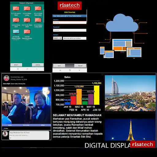 Play Risatech Digital Display Media  and enjoy Risatech Digital Display Media with UptoPlay