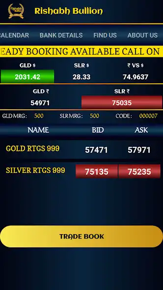 Play RISHABH BULLION as an online game RISHABH BULLION with UptoPlay