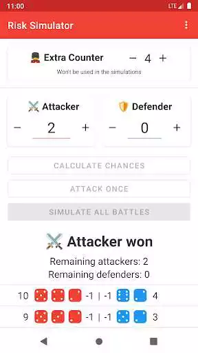 Play Risk Battle Simulator