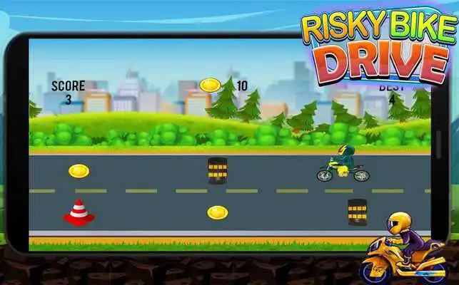 Play Risky Bike Drive
