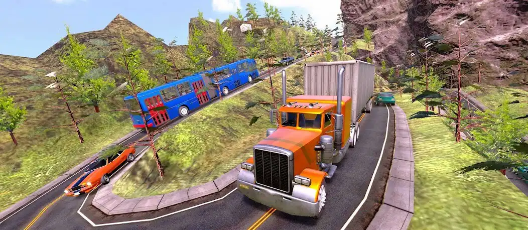 Play Risky Roads: Truck Driver  and enjoy Risky Roads: Truck Driver with UptoPlay