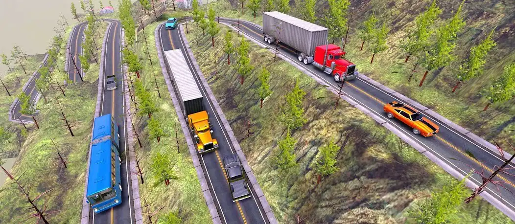 Play Risky Roads: Truck Driver as an online game Risky Roads: Truck Driver with UptoPlay