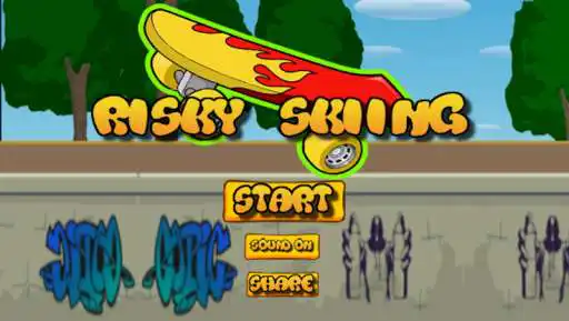 Play Risky Skiing  and enjoy Risky Skiing with UptoPlay