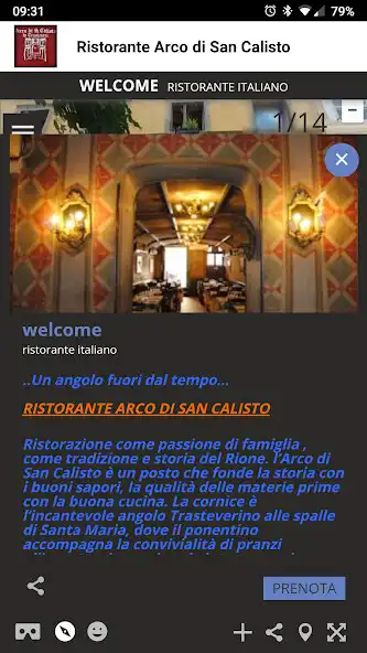 Play Ristorante Arco di San Calisto as an online game Ristorante Arco di San Calisto with UptoPlay