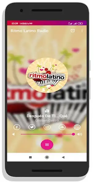 Play Ritmo Latino Radio  and enjoy Ritmo Latino Radio with UptoPlay