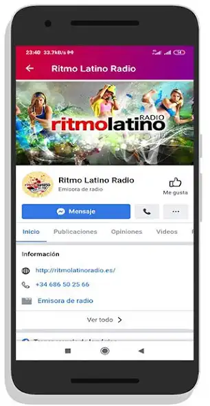 Play Ritmo Latino Radio as an online game Ritmo Latino Radio with UptoPlay