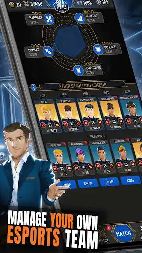 Play RIVALS Esports MOBA Manager as an online game RIVALS Esports MOBA Manager with UptoPlay