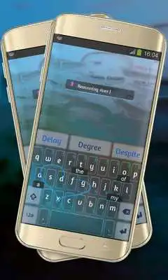 Play River Blue Keypad Cover