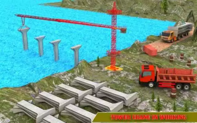 Play River Bridge Construction: Road Builder