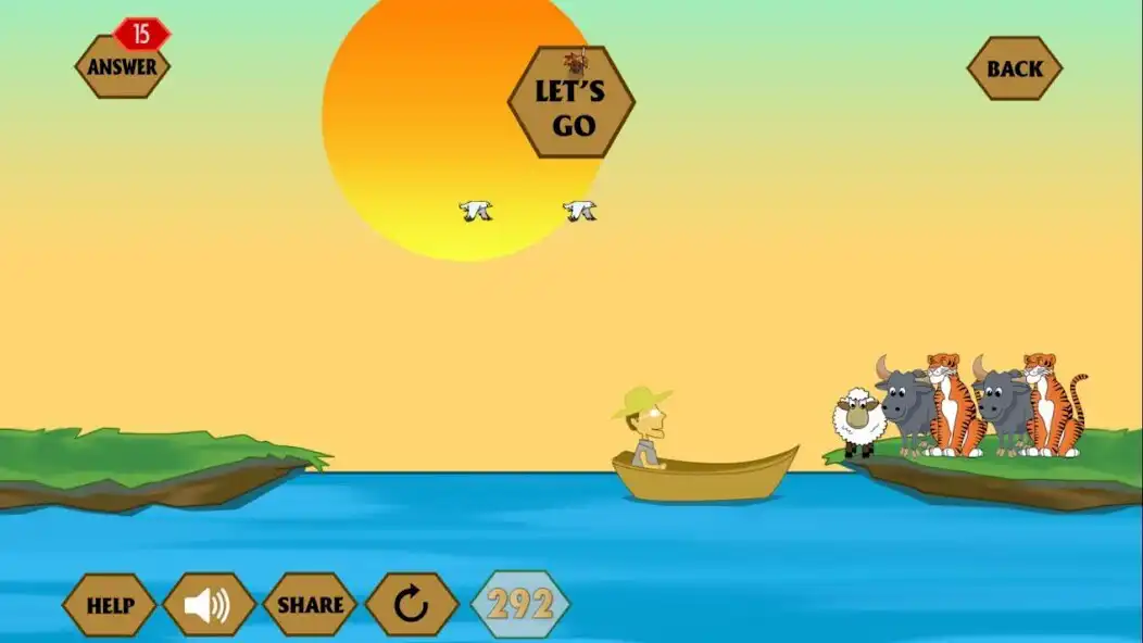 Play River Crossing IQ - Full 36 chapter as an online game River Crossing IQ - Full 36 chapter with UptoPlay