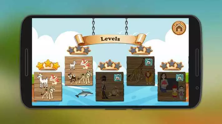 Play River Crossing Marathi IQ Puzzle