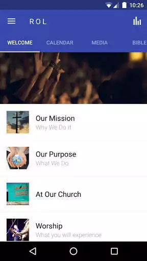 Play River of Life Fellowship App