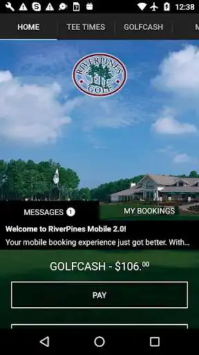 Play APK RiverPines Golf Tee Times  and enjoy RiverPines Golf Tee Times with UptoPlay com.quick18.riverpines