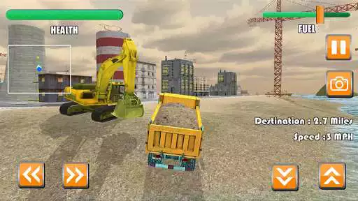 Play River Sand Excavator Simulator 2  and enjoy River Sand Excavator Simulator 2 with UptoPlay