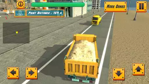 Play River Sand Excavator Simulator 3D as an online game River Sand Excavator Simulator 3D with UptoPlay