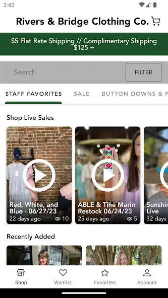 Play Rivers  Bridge Clothing Co.  and enjoy Rivers  Bridge Clothing Co. with UptoPlay