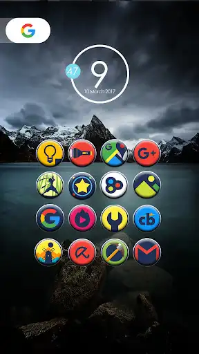 Play Rivix - Icon Pack  and enjoy Rivix - Icon Pack with UptoPlay