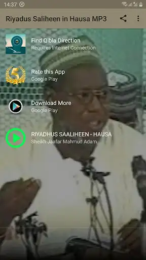 Play Riyadus Saliheen in Hausa MP3  and enjoy Riyadus Saliheen in Hausa MP3 with UptoPlay