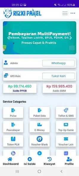 Play RIZKI PANEL - Agen Server Puls as an online game RIZKI PANEL - Agen Server Puls with UptoPlay