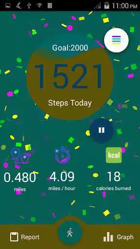 Play RK Fitness (Pedometer and Calories Burner) as an online game RK Fitness (Pedometer and Calories Burner) with UptoPlay