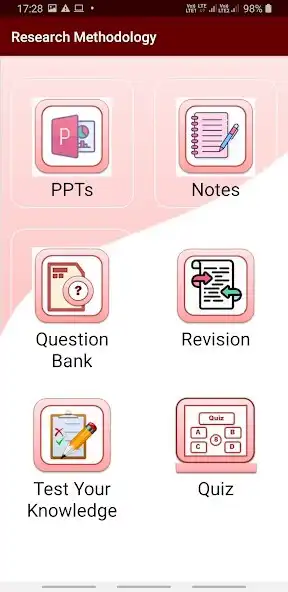 Play RM - An Android App for Research Methodology as an online game RM - An Android App for Research Methodology with UptoPlay