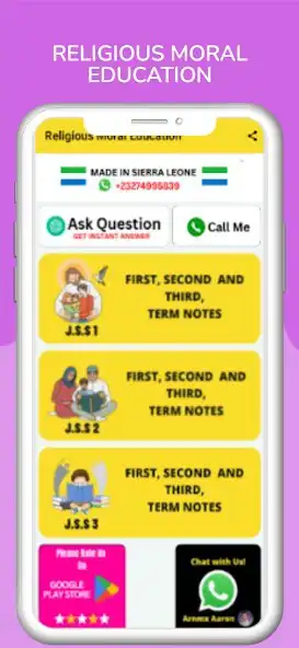 Play R.M.E Notes (J.S.S 1-3)  and enjoy R.M.E Notes (J.S.S 1-3) with UptoPlay