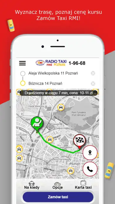 Play RMI TAXI Poznań 1-96-68 as an online game RMI TAXI Poznań 1-96-68 with UptoPlay