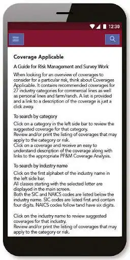 Play RN Coverages Applicable Phone APP