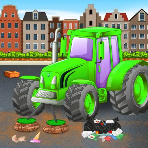 Play Road Cleaning Truck Games APK
