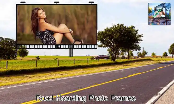 Play Road Hoarding Photo Frames
