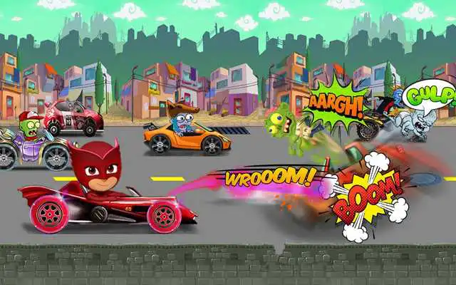 Play Road Pj Race Battle Mask Pink