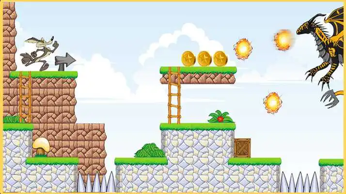 Play Roadrunner Coyote VS Dragon