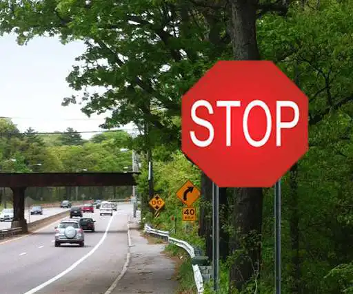 Play Road Sign Photo Sticker as an online game Road Sign Photo Sticker with UptoPlay