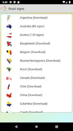 Play Road signs of the world  and enjoy Road signs of the world with UptoPlay