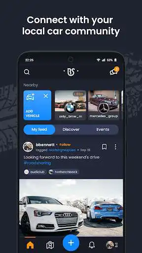 Play RoadStr - Car App  and enjoy RoadStr - Car App with UptoPlay