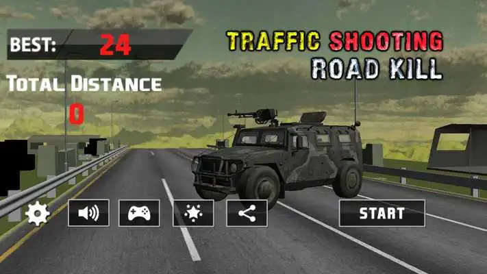 Play Road Traffic Hunter; Shooting