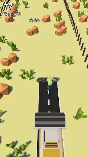 Play Road Works Runner as an online game Road Works Runner with UptoPlay